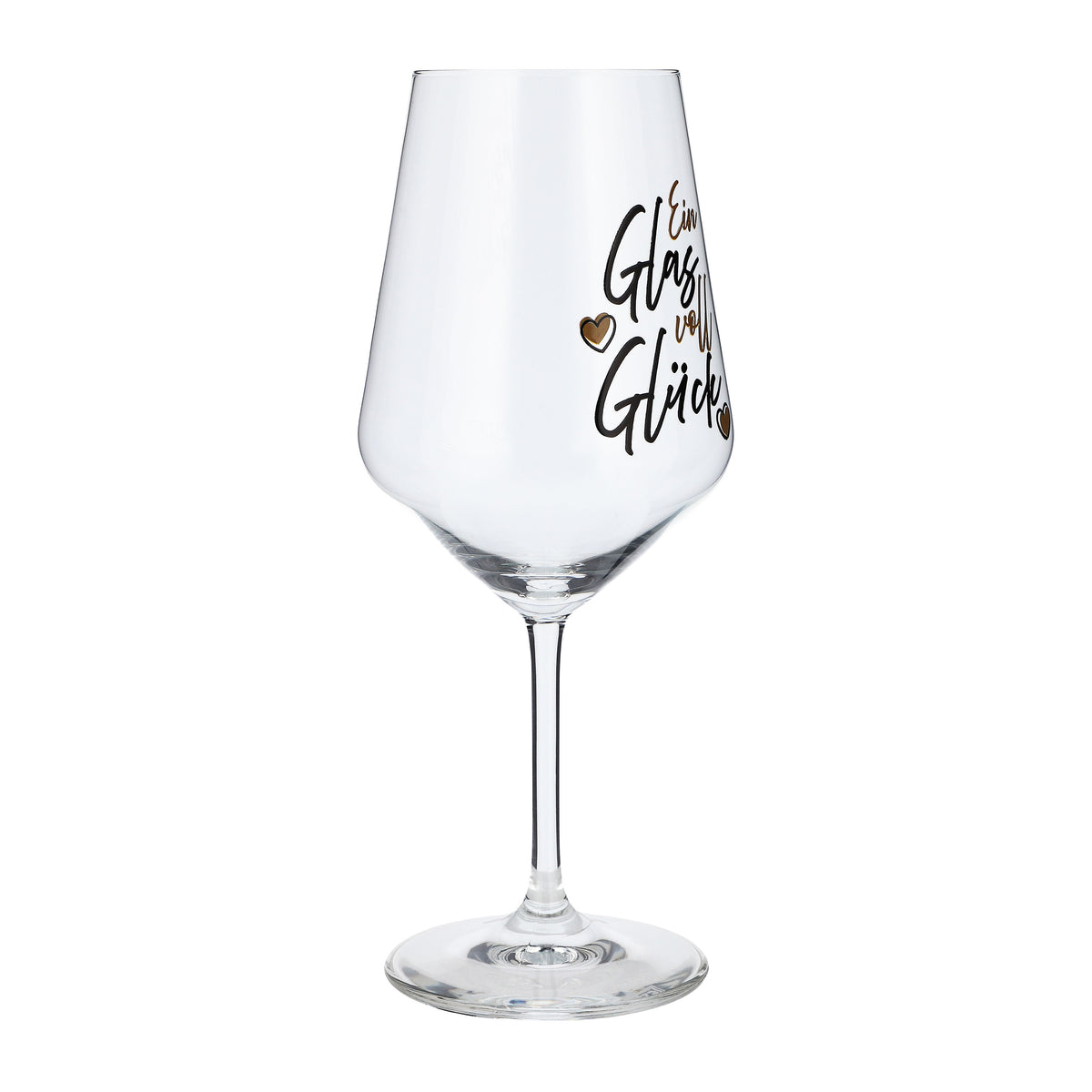 Sipply Weinglas mit Spruch Ein Glas voll Glück 0,5l – Ansicht 6