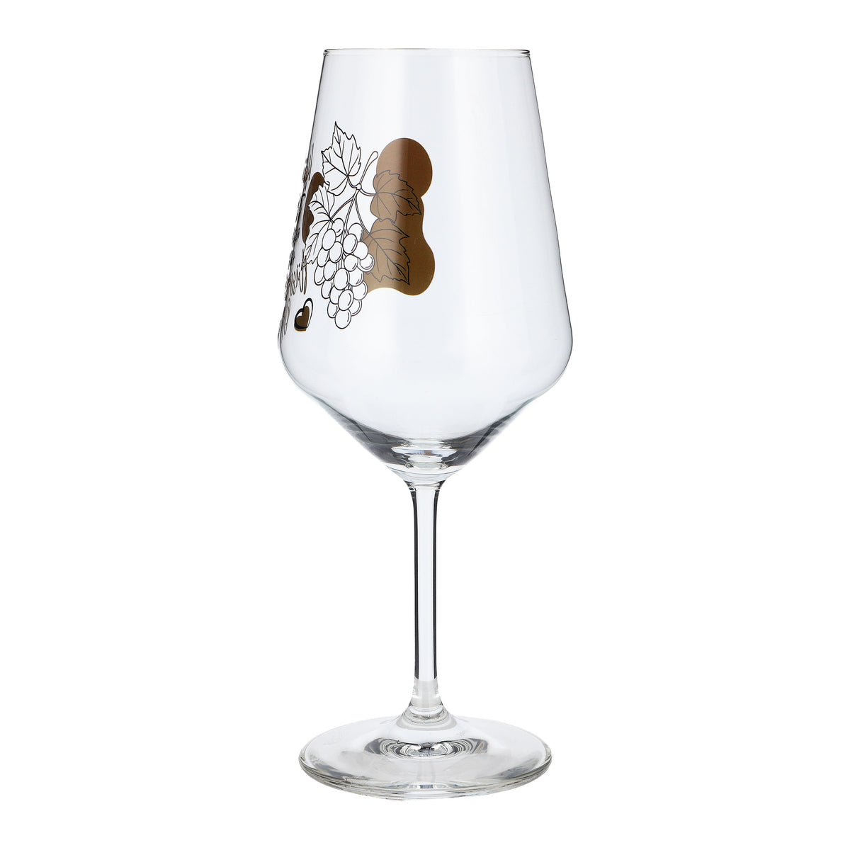 Sipply Weinglas mit Spruch Flüssiges Obst 0,5l – Ansicht 7