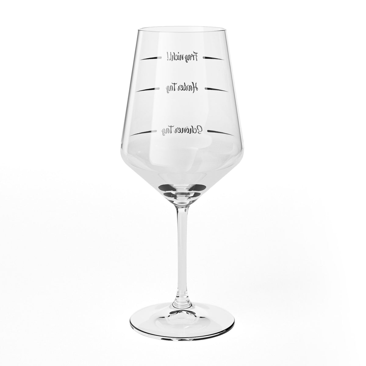 Sipply Weinglas mit Spruch Frag nicht Harter Tag Schöner Tag V2 0,5l – Ansicht 8