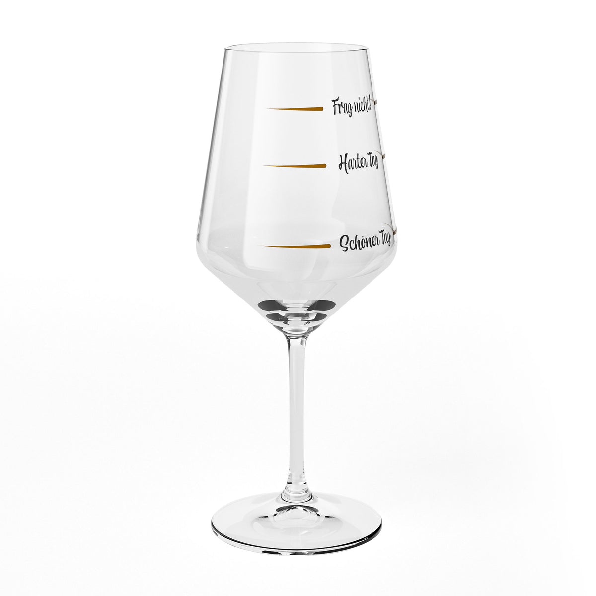 Sipply Weinglas mit Spruch Frag nicht Schlechter Tag Guter Tag V2 0,5l – Ansicht 6