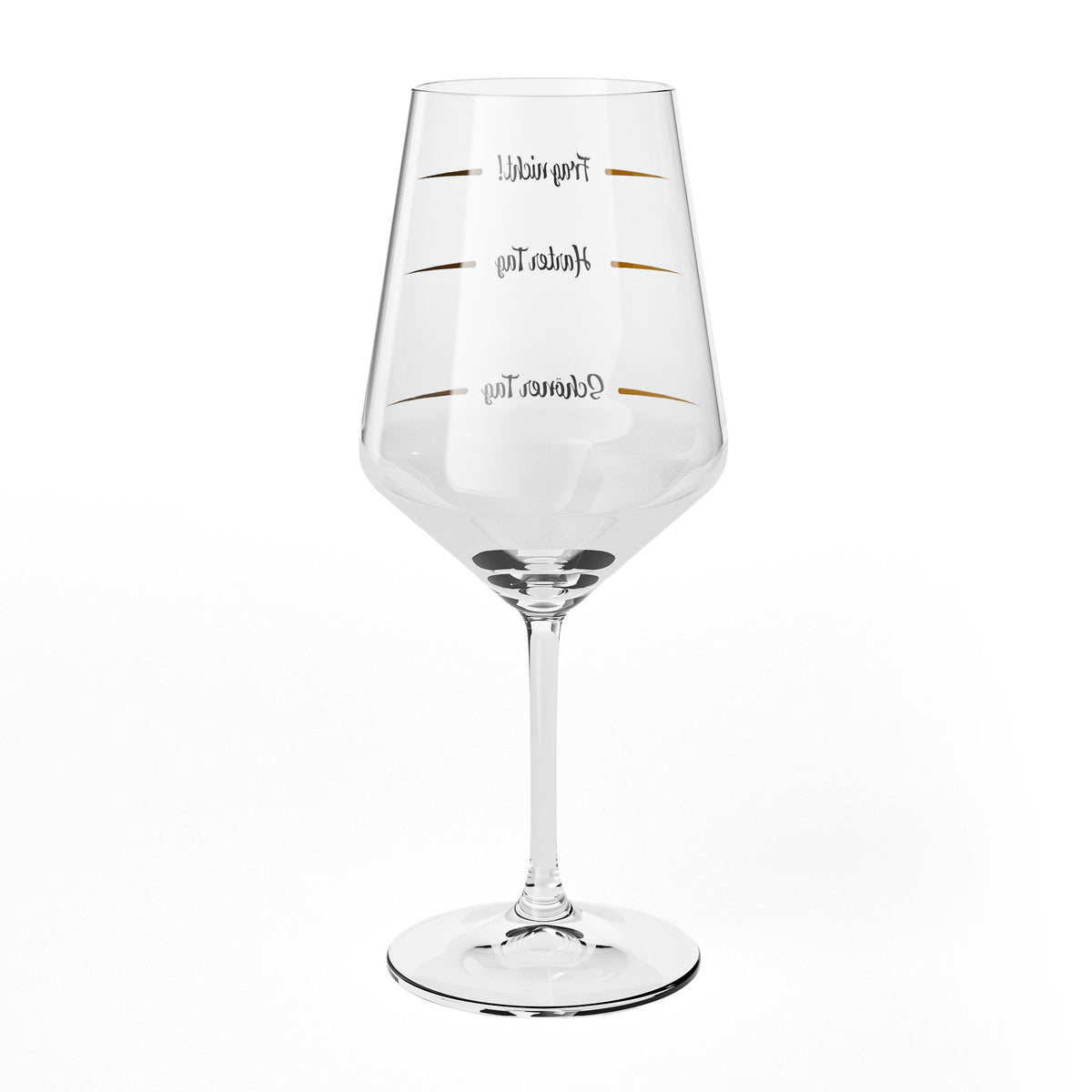 Sipply Weinglas mit Spruch Frag nicht Schlechter Tag Guter Tag V2 0,5l – Ansicht 8
