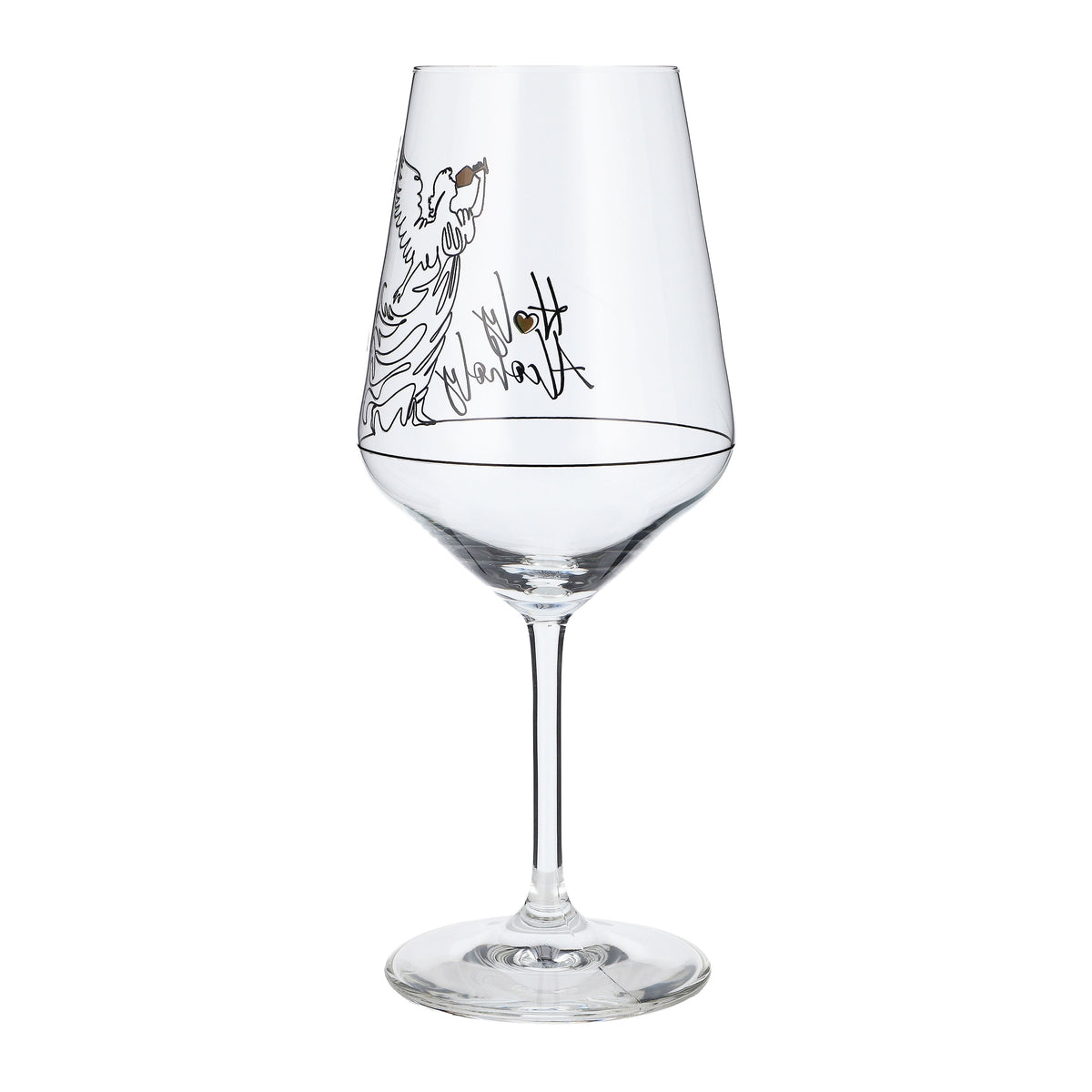 Sipply Weinglas mit Spruch Holy Alcoholy 0,5l – Ansicht 7