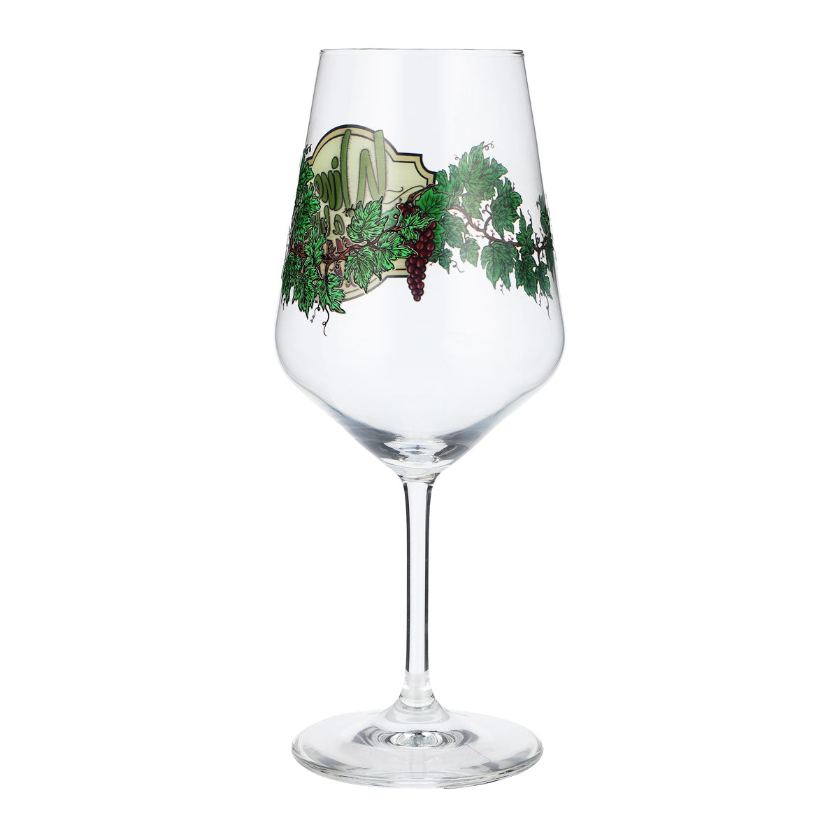 Sipply Weinglas mit Spruch Wine a little laugh a lot 0,5l – Ansicht 6