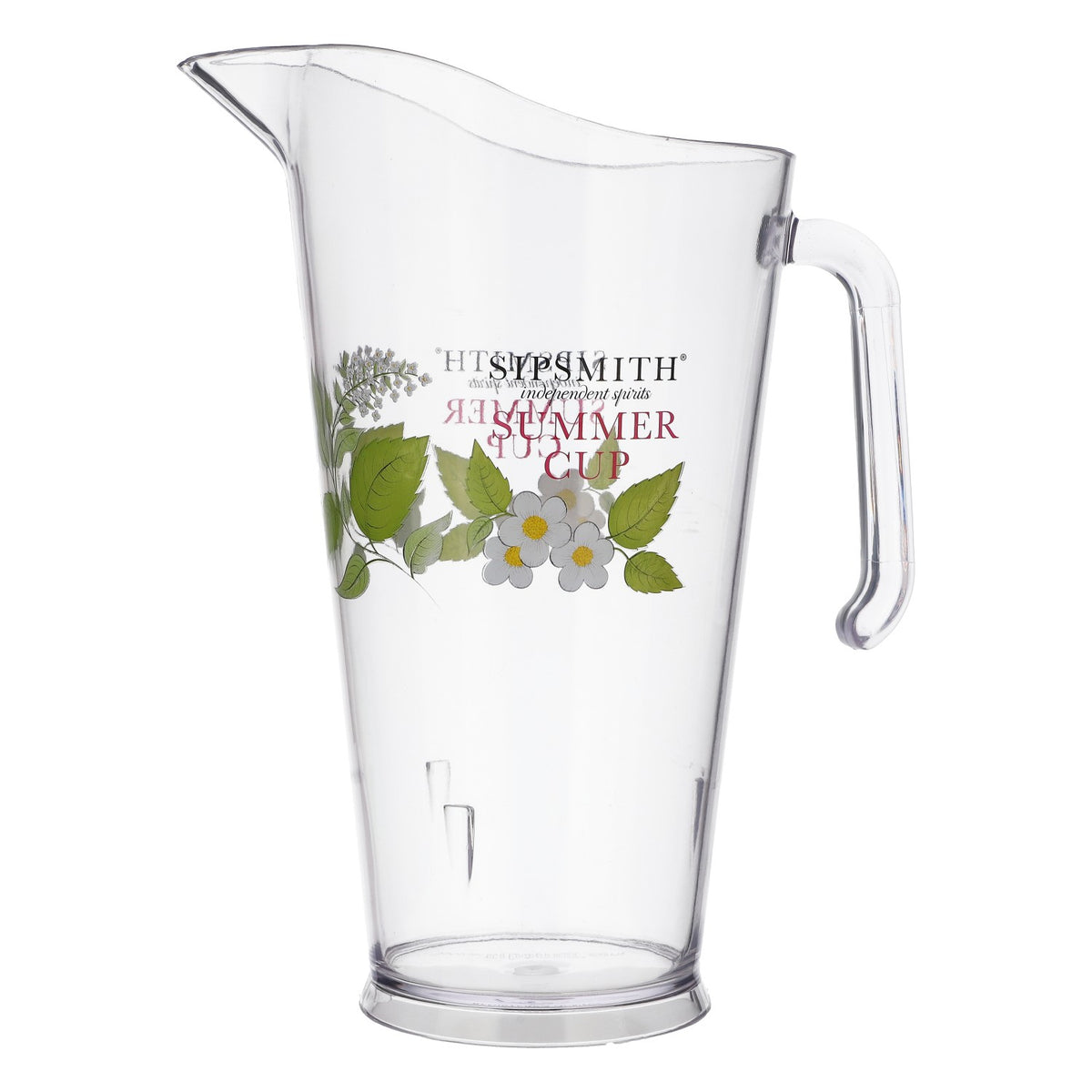Sipsmith Gin Acryl Karaffe Pitcher Krug "Summer Cup" ca. 1,5L