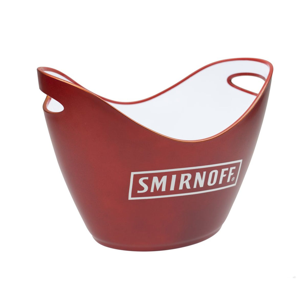 Smirnoff Kühler Eiswürfelbehälter XL Magnum Neues Logo für Flaschen & Getränke