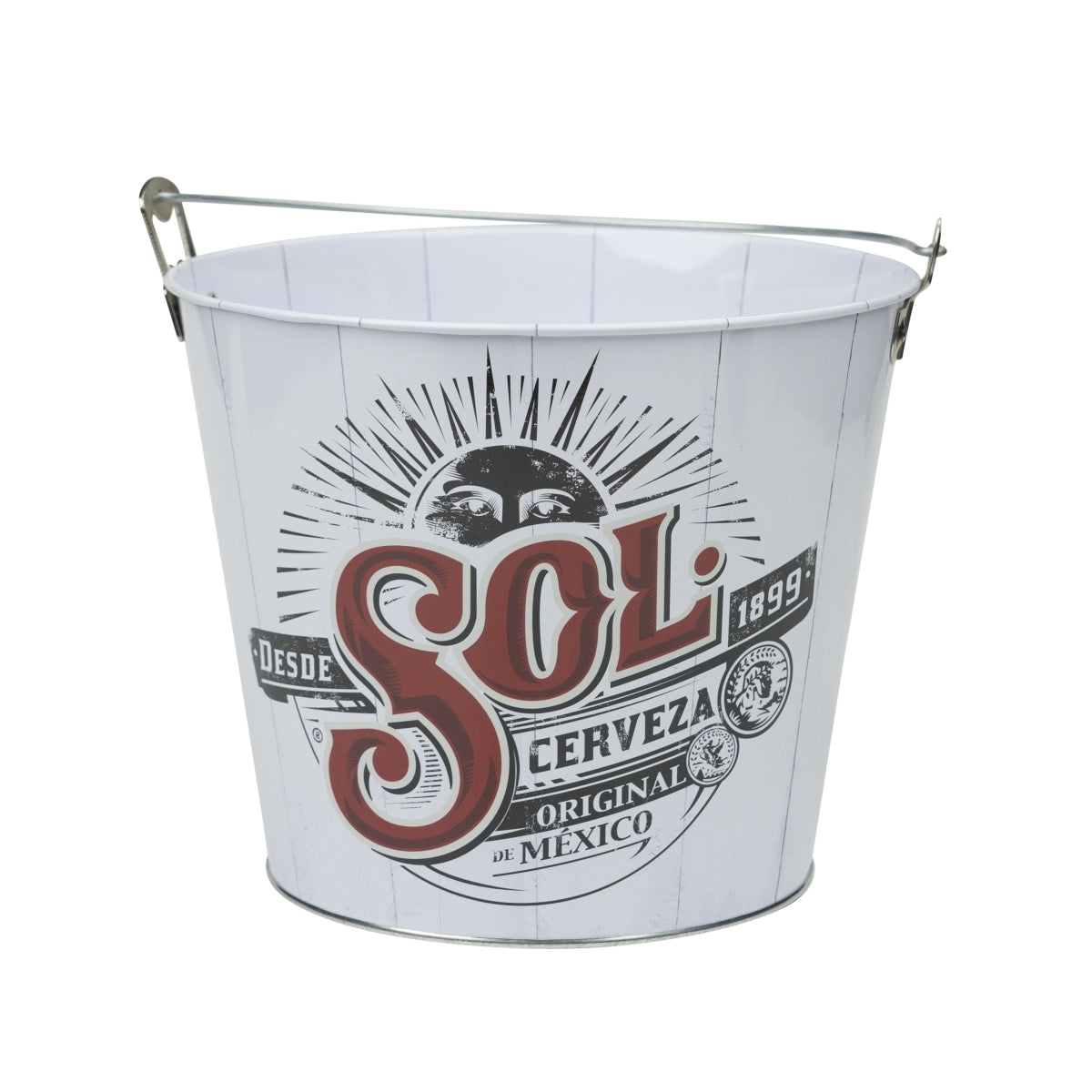 Sol Bier Kühler Eiswürfel Eimer 5L Behälter Box Flaschen Bucket Ice Getränke – Ansicht 3