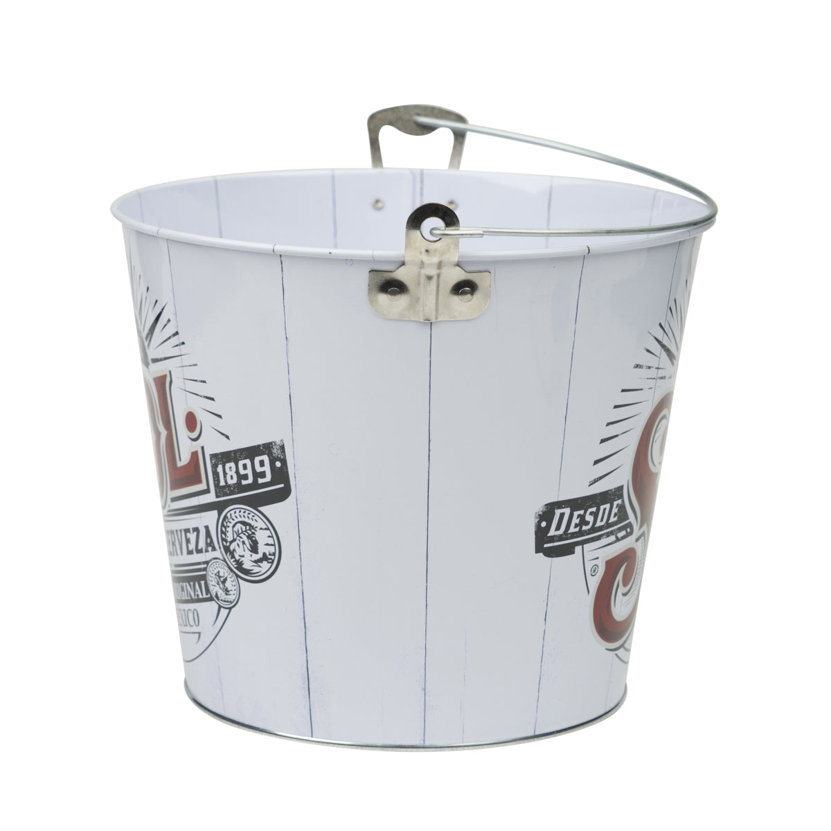 Sol Bier Kühler Eiswürfel Eimer 5L Behälter Box Flaschen Bucket Ice Getränke – Ansicht 4