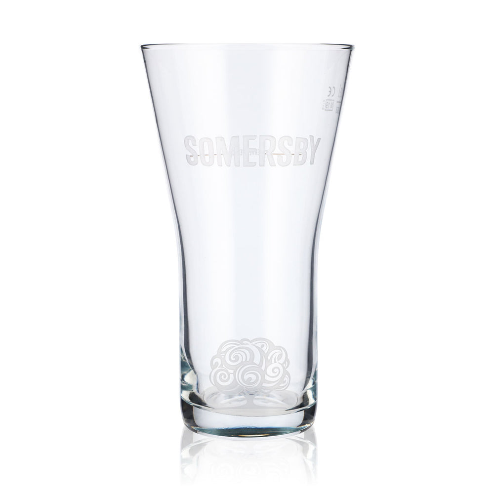 Somersby Cider Glas 0,5l Becher Cidergläser Logo Satiniert