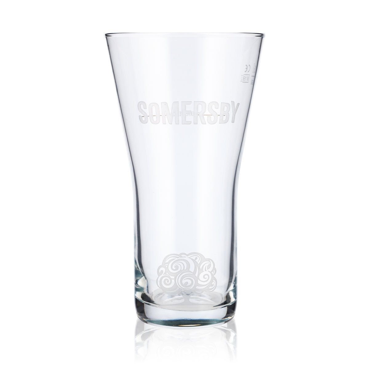 Somersby Cider Glas 0,5l Becher Cidergläser Logo Satiniert