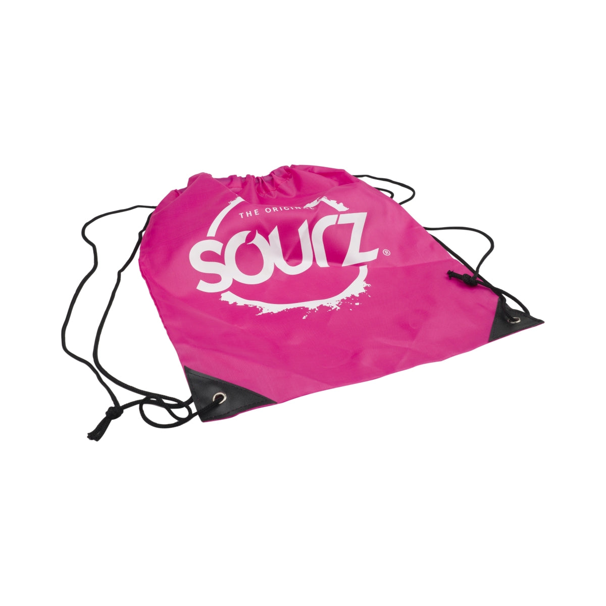 Sourz Likör Jutebeutel Tasche Rucksack Festival Reisen pink Rosa Tüte Backpack