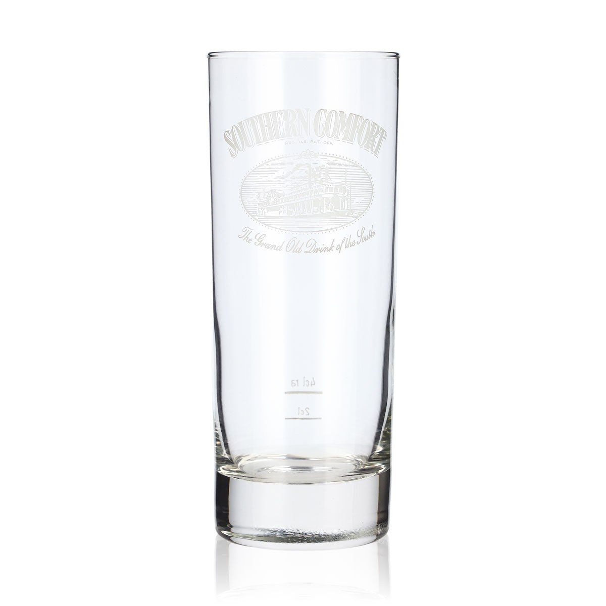 Southern Comfort Whiskey Glas 0,33l weißes Logo Whiskyglas Tumbler Old Fashioned – Ansicht 2