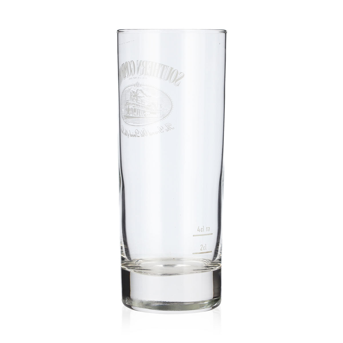 Southern Comfort Whiskey Glas 0,33l weißes Logo Whiskyglas Tumbler Old Fashioned – Ansicht 4
