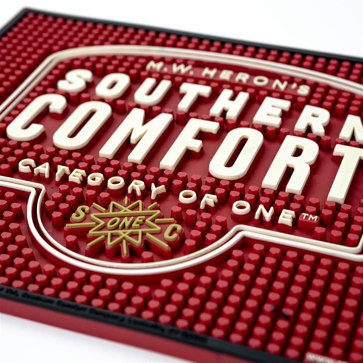 Southern Comfort Whisky Barmatte Abtropfmatte Barzubehör groß rot 35 x 27 – Ansicht 3