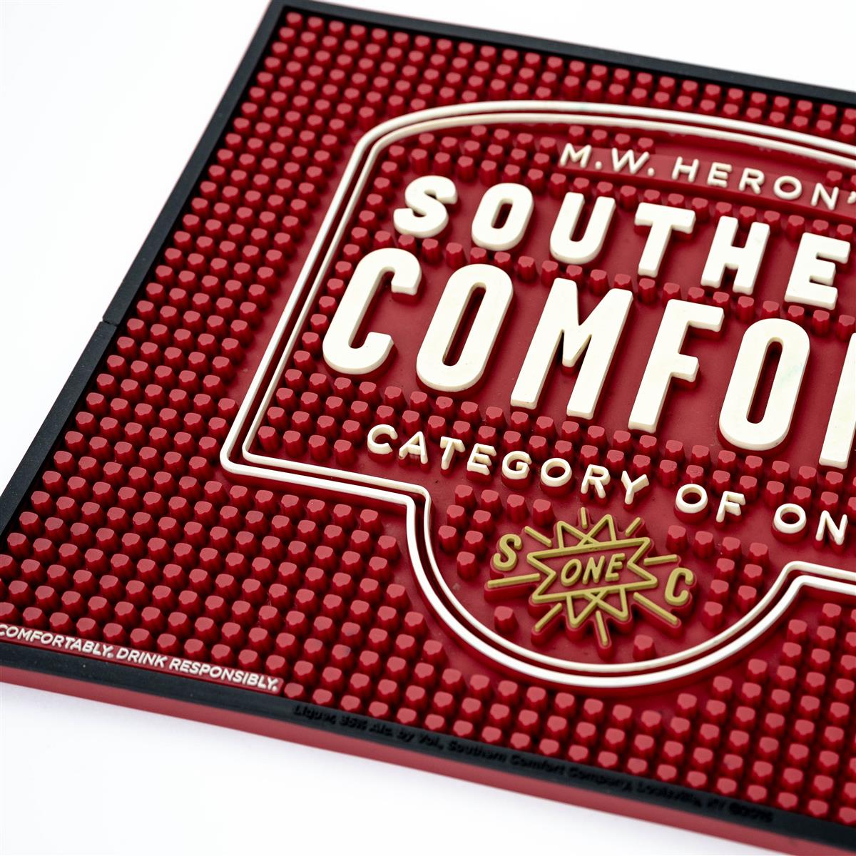 Southern Comfort Whisky Barmatte Abtropfmatte Barzubehör groß rot 35 x 27 – Ansicht 4