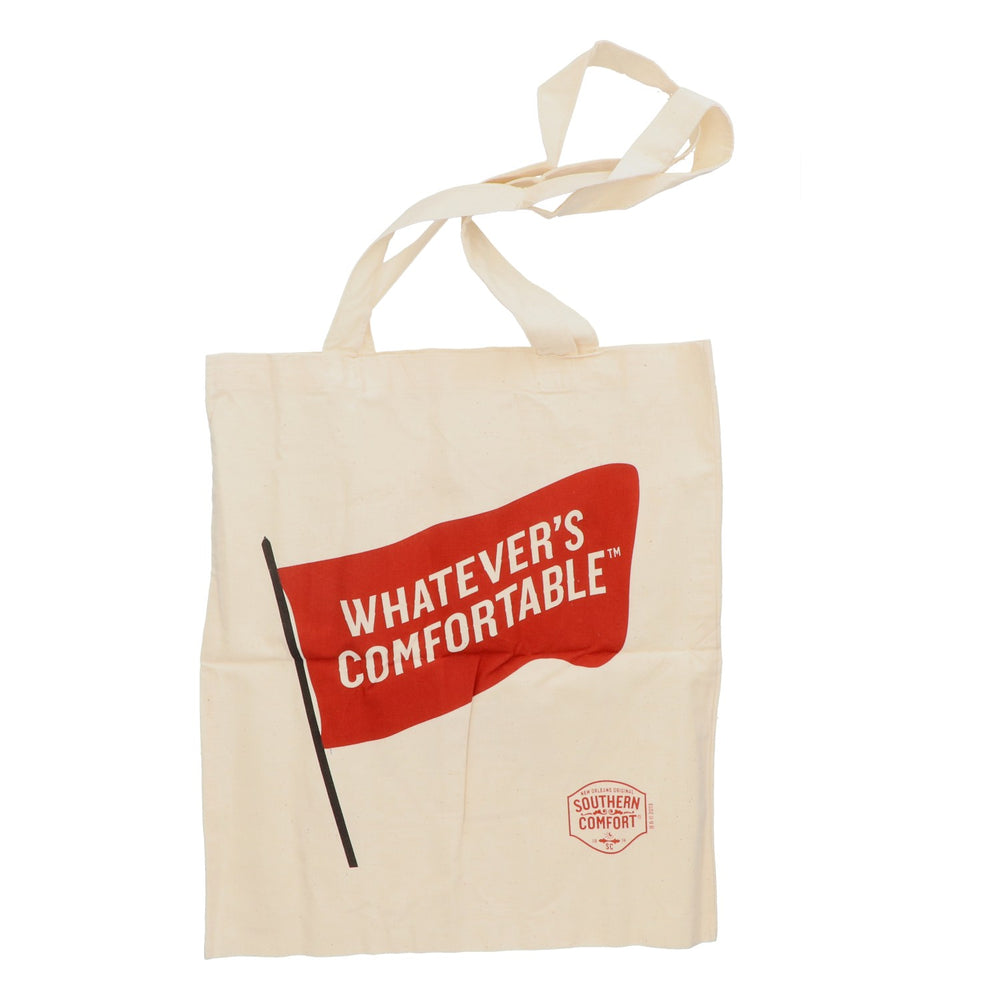 Southern Comfort Whisky Einkaufstasche Jutebeutel Tasche Beige