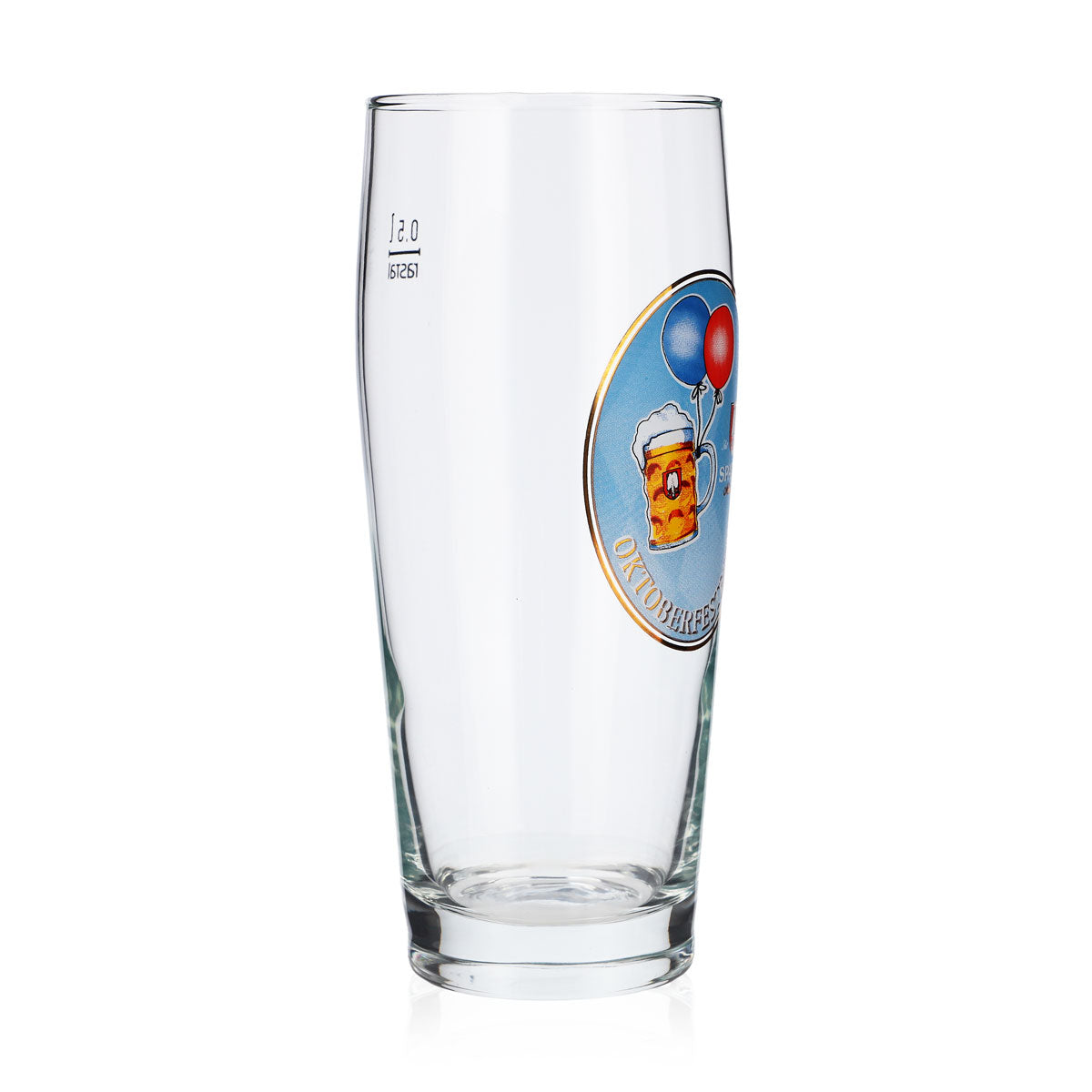 Spaten Bier Glas Becher Oktoberfest 0,5l Rastal Ruhr Kristall Bierglas Bierkrug – Ansicht 2