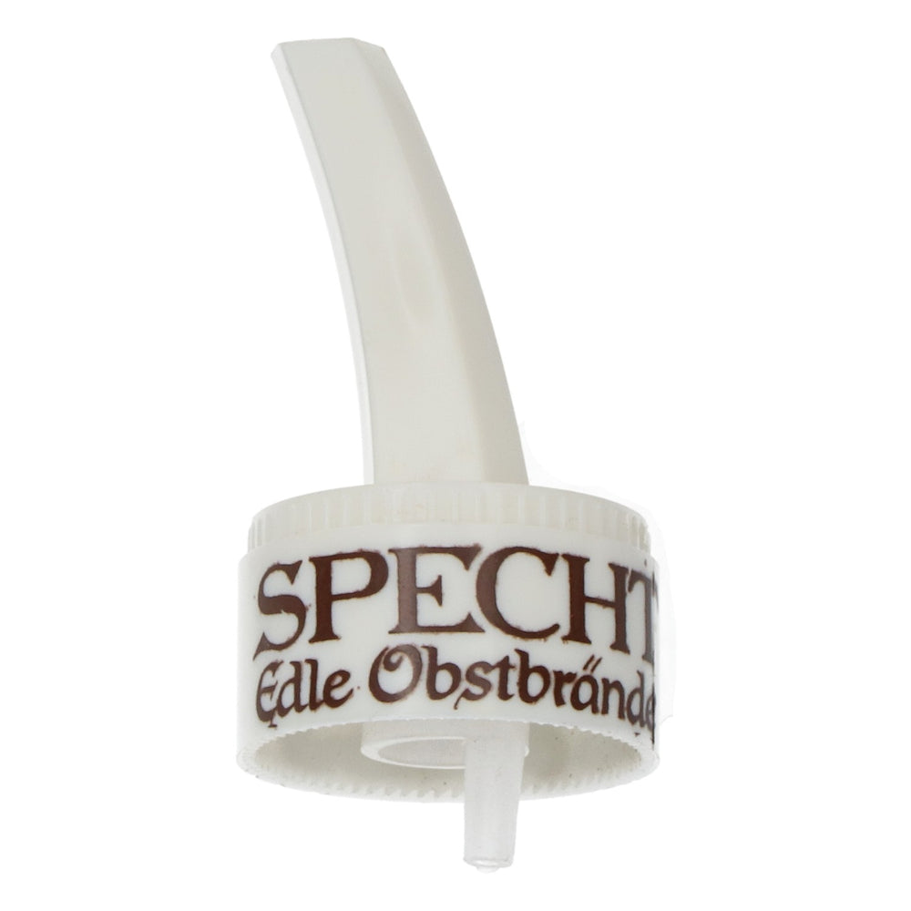 Specht Schnaps Ausgießer Flaschenausgießer Portionierer Weiß