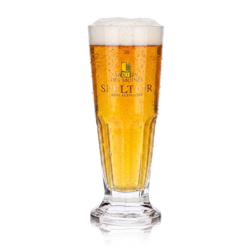 Speltor Bier Glas 0,25l Pokal Moulin Des Moines Relief Ritzenhoff