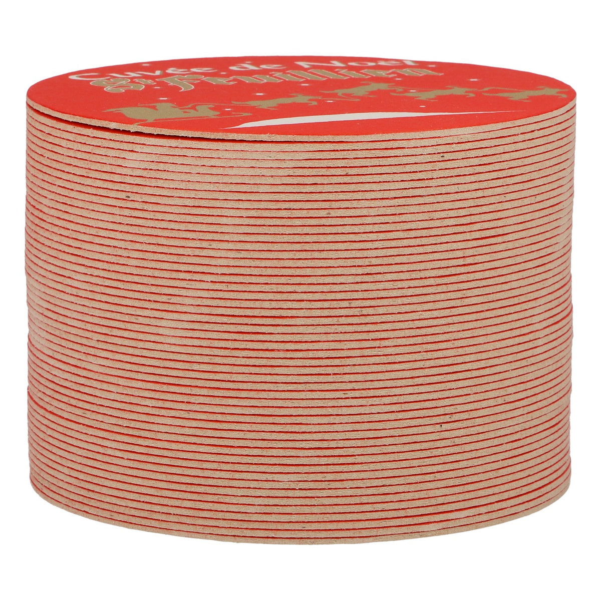 St. Feuillen Bier Bierdeckel Untersetzer neu Papier rot Coaster Glasuntersetzer – Ansicht 2