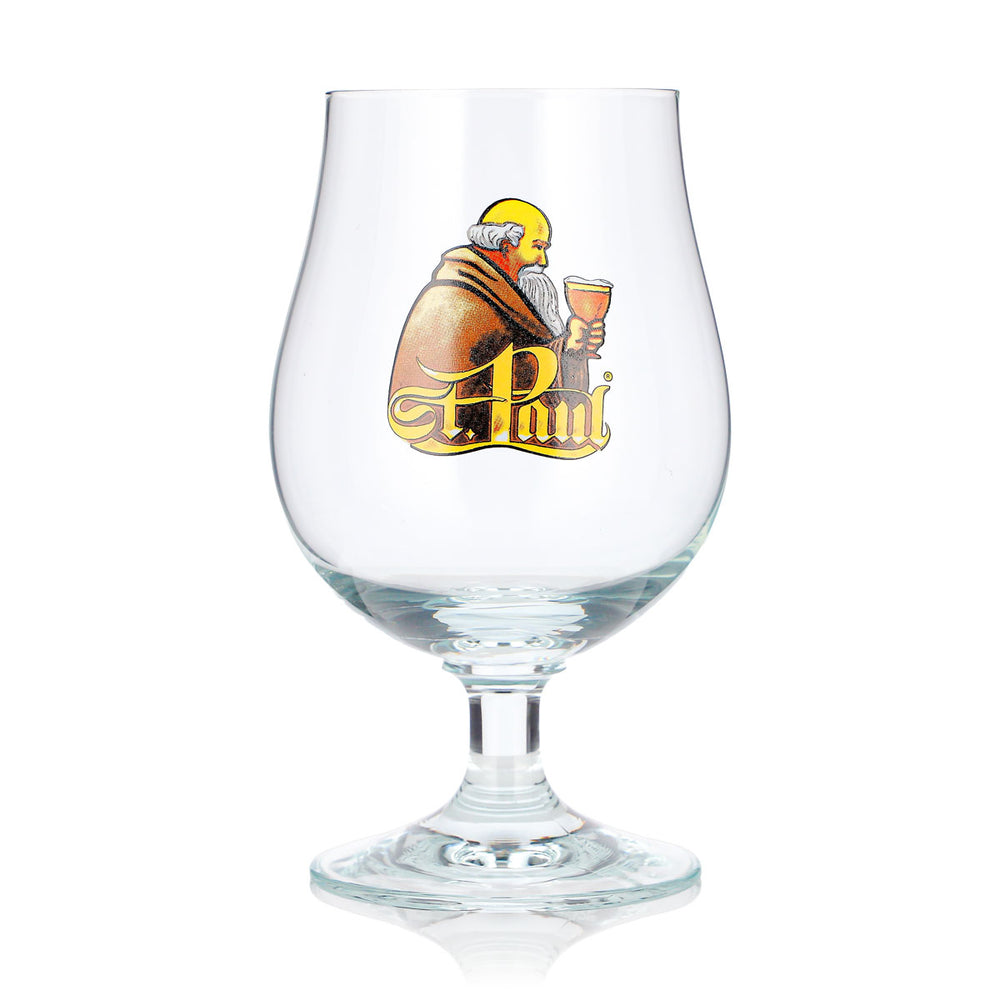 St. Paul Bier Glas 0,38l Tulpe gelber Mann Ritzenhoff Bierglas Pokalglas Nosing