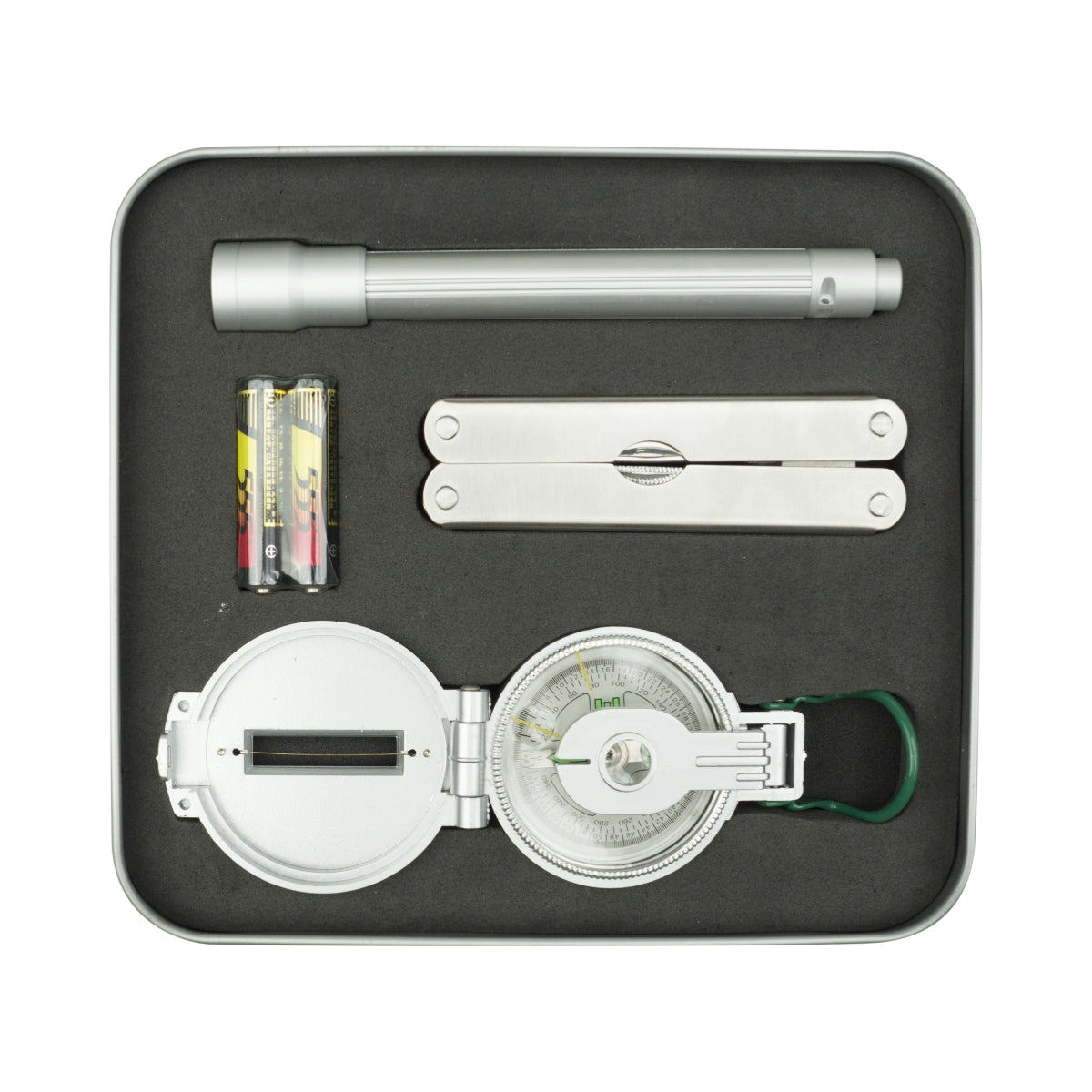 Staropramen Bier Camping-Set Taschenlampe Taschenmesser Kompas Outdoor Bar – Ansicht 3