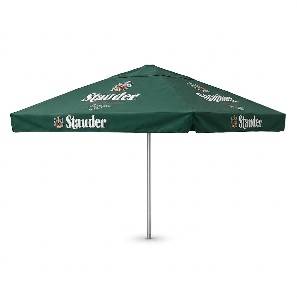 Stauder Bier Sonnenschirm 3,5x3,5m Brauerei Gastro Biergarten Schirm
