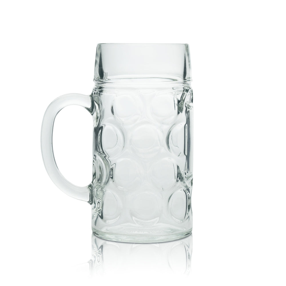 Stölzle Maßkrug 1,0L Isar Seidel Biergläser
