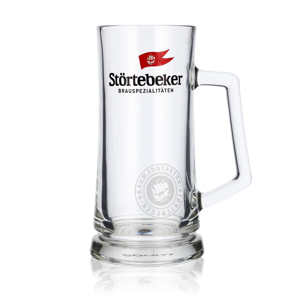 Störtebeker Koggenseidel Glas 0,3l Bierkrug Humpen Gläser Brauerei Stralsund