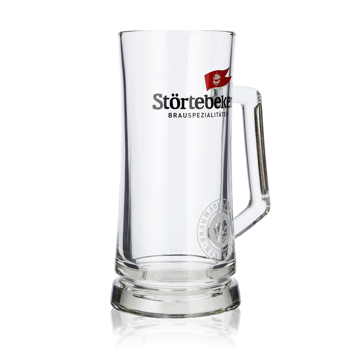 6x Störtebeker Koggenseidel Glas 0,5l Bierkrug Humpen Gläser Brauerei Stralsund – Ansicht 6