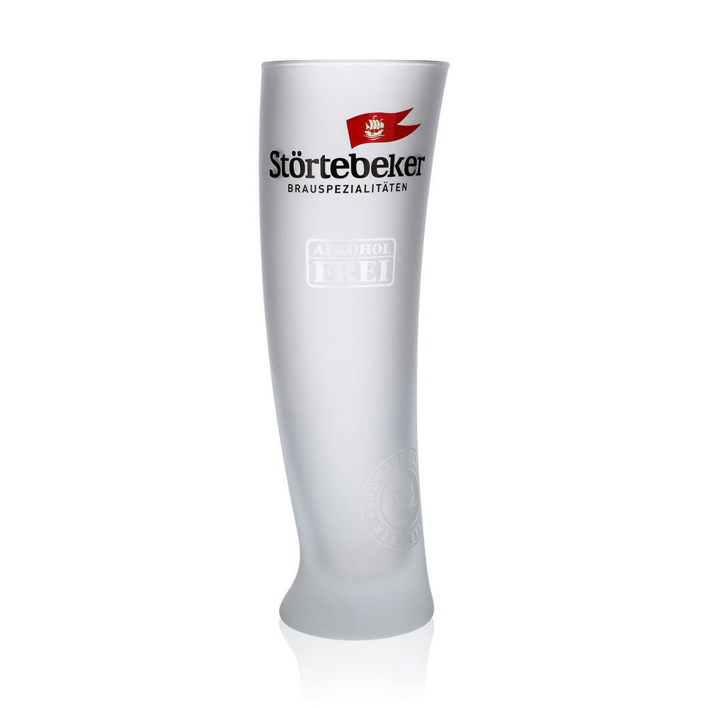 Störtebeker Segelglas Bierglas 0,5l Alkoholfrei - Satinierte Design Craft Beer Gläser