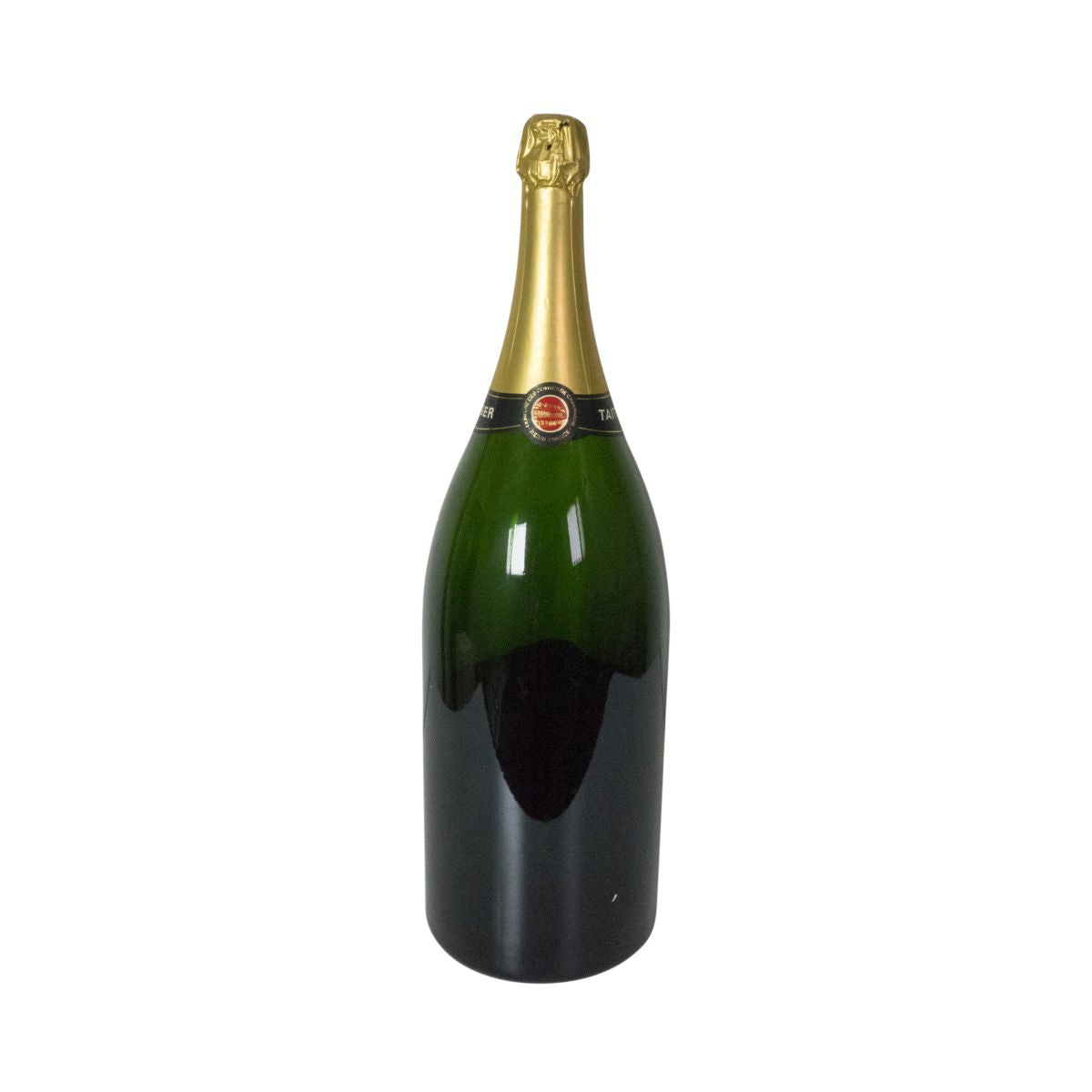 Taittinger Champagner Showflasche Balthazar 12l Holzbox LEERER DUMMY Dekoration – Ansicht 2
