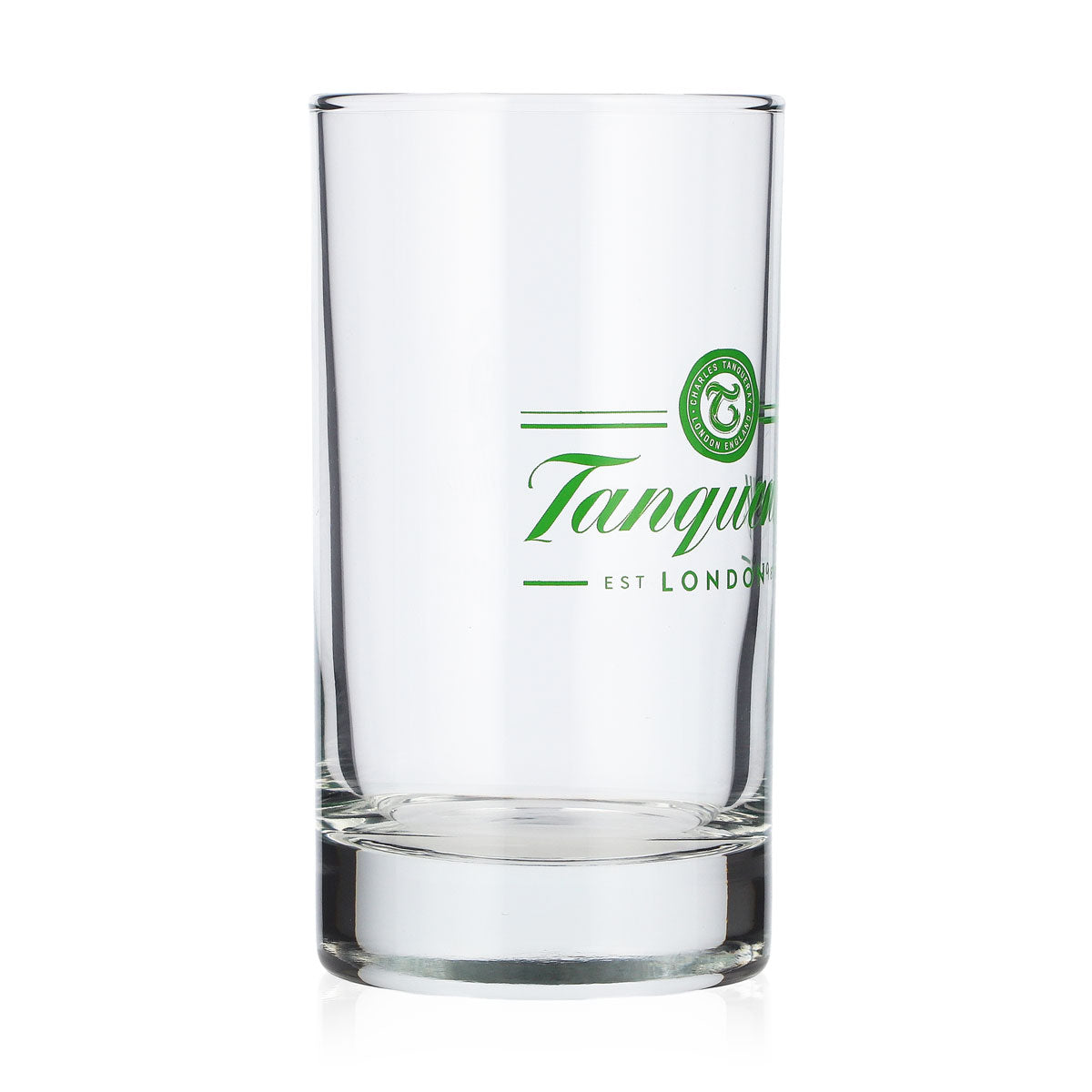 Tanqueray Gin Glas 0,15l Tumbler Logo hellgrün Whiskyglas Old Fashioned Lowball – Ansicht 2