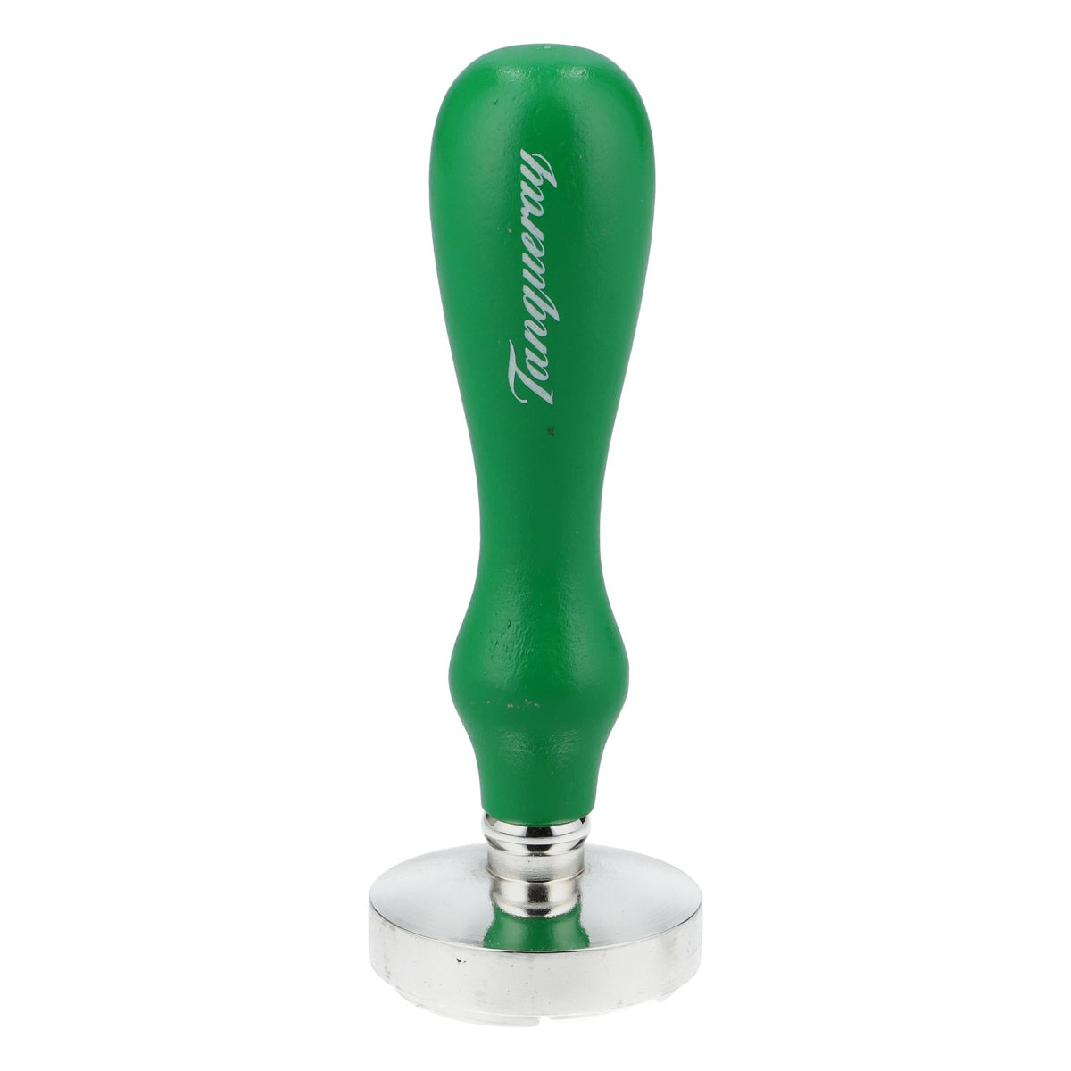 Tanqueray Gin Stempel Metall Siegelstempel mit Holzgriff grün – Ansicht 4