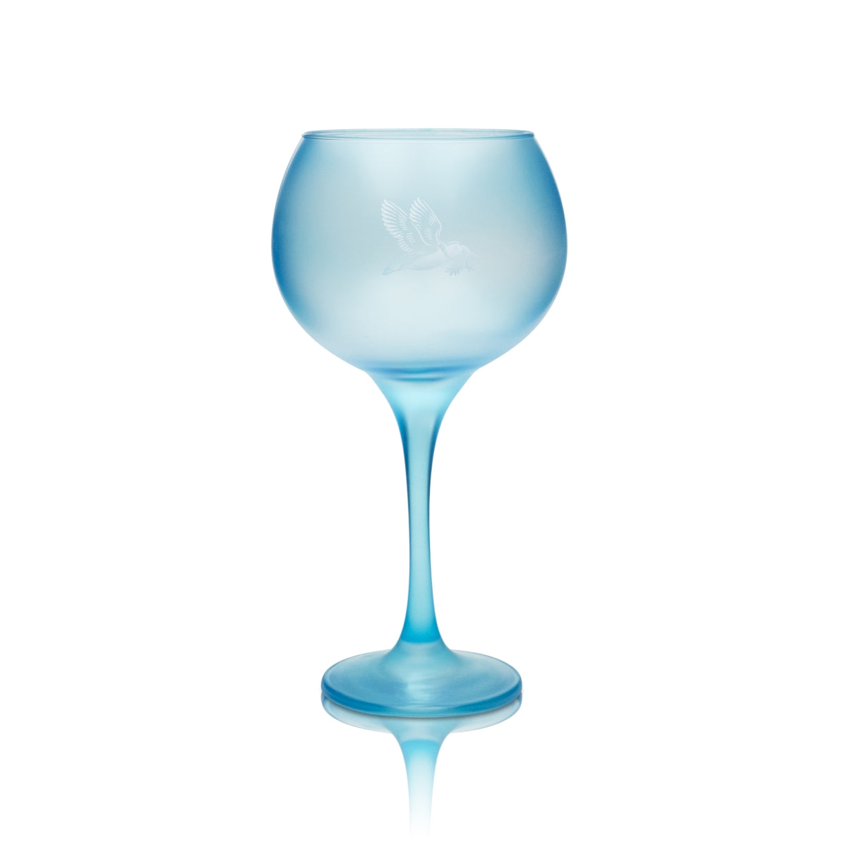 Tarquin's Gin Glas XL Ballonglas "Blue Copa" Gläser Cornish Dry blau Longdrink – Ansicht 2