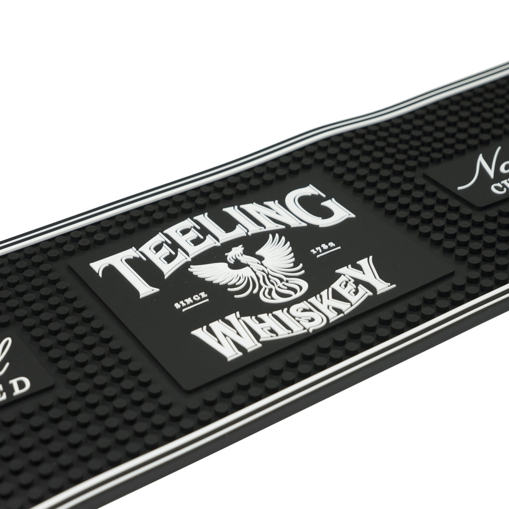 Teeling Whiskey Barmatte Runner Gummi Abtropf Theke Tresen Gläser Gastro Bar