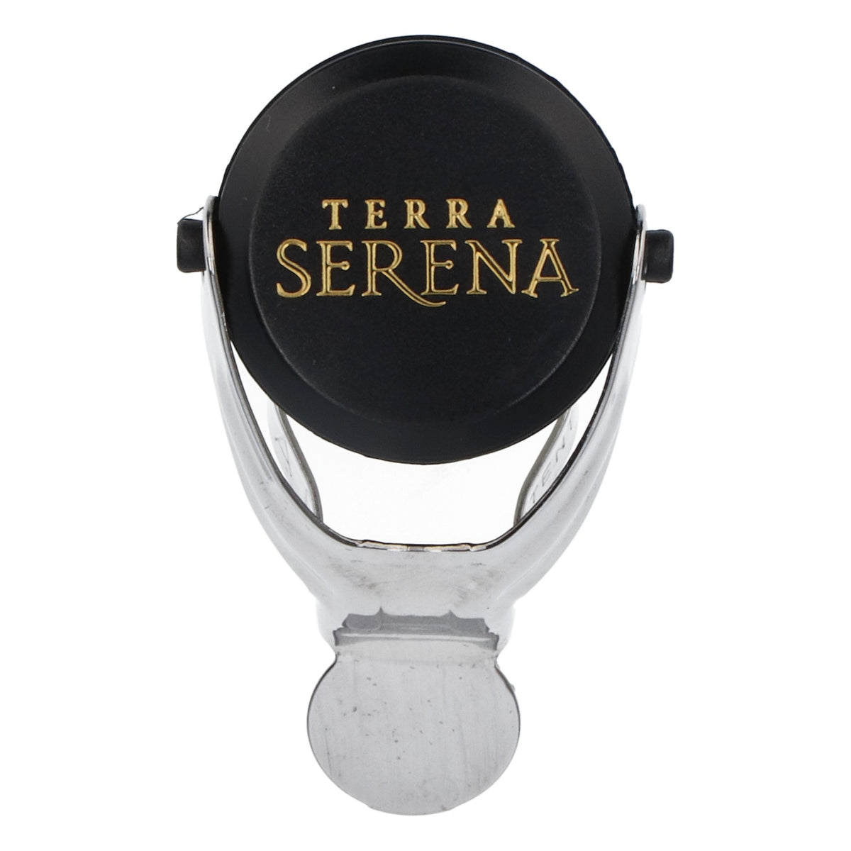 Terra Serena Champagner Flaschenverschluss Deckel Verschließer Schwarz