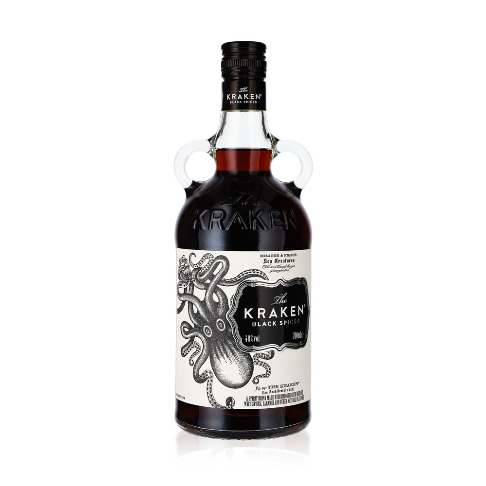The Kraken Black Spiced Rum 40% vol. – 0,7 l Flasche – Kraken Rum