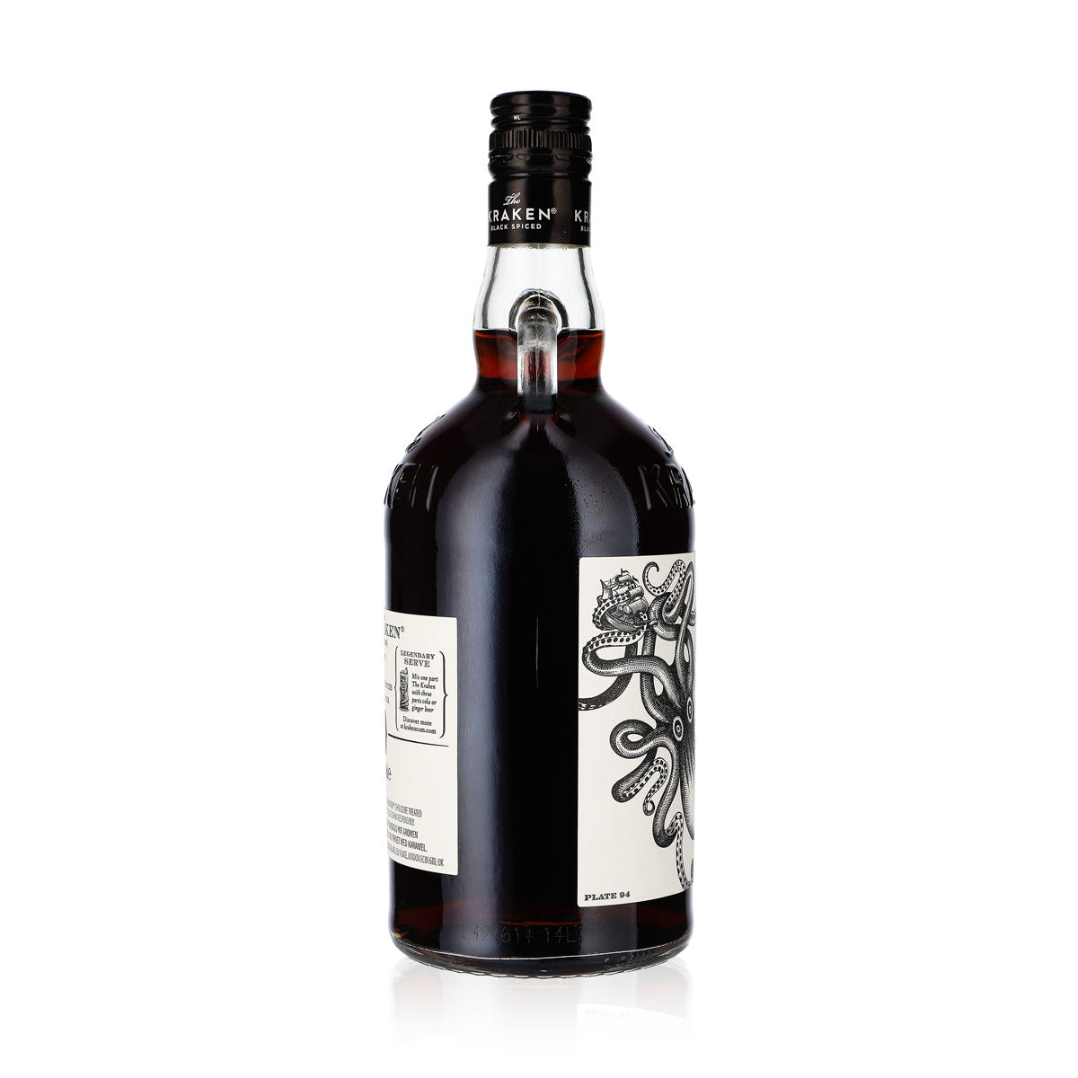 The Kraken Black Spiced Rum 40% vol. – 0,7 l Flasche – Kraken Rum – Ansicht 3