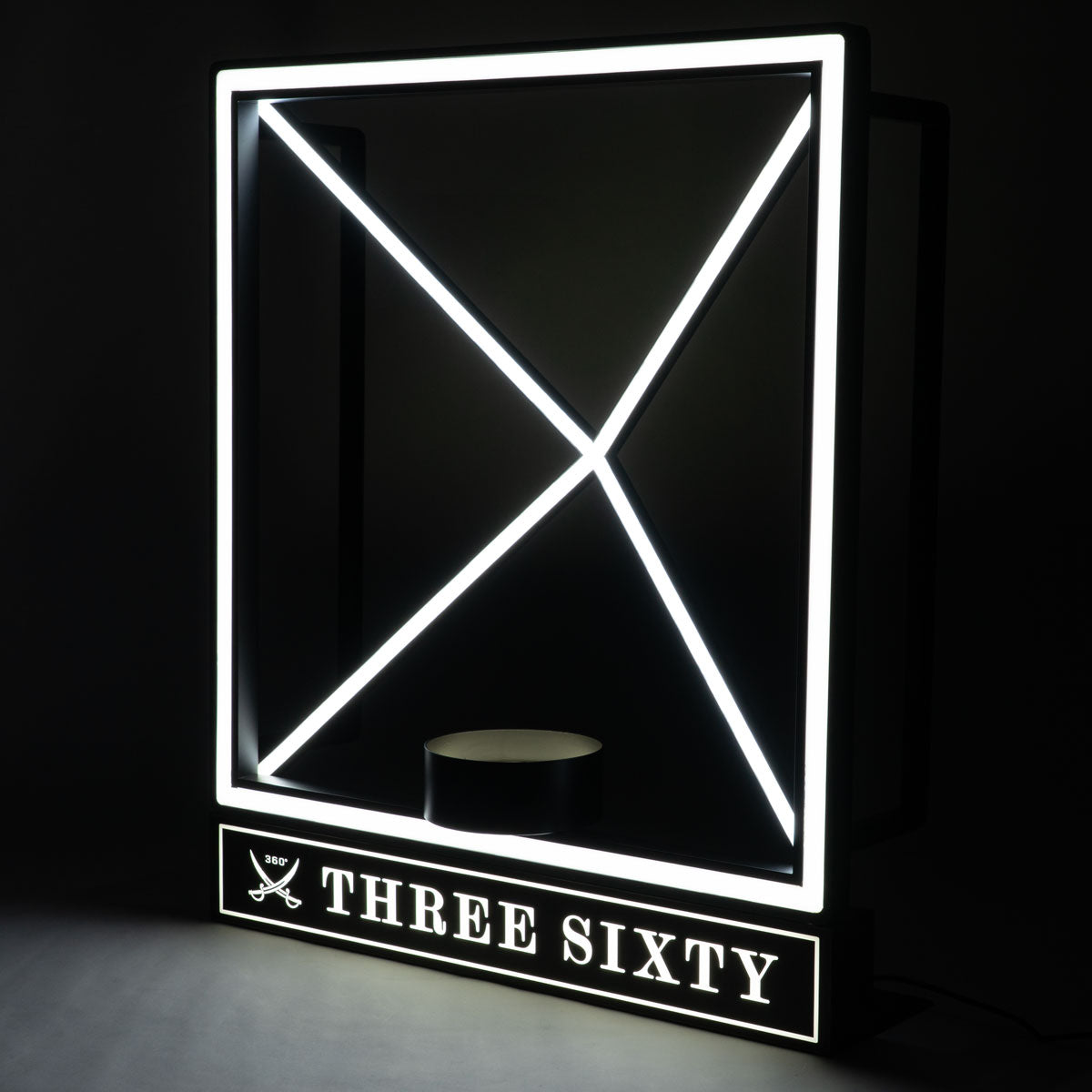 Three Sixty Glorifier 3 Liter Luminated LED Flaschendisplay Präsentierer Deko