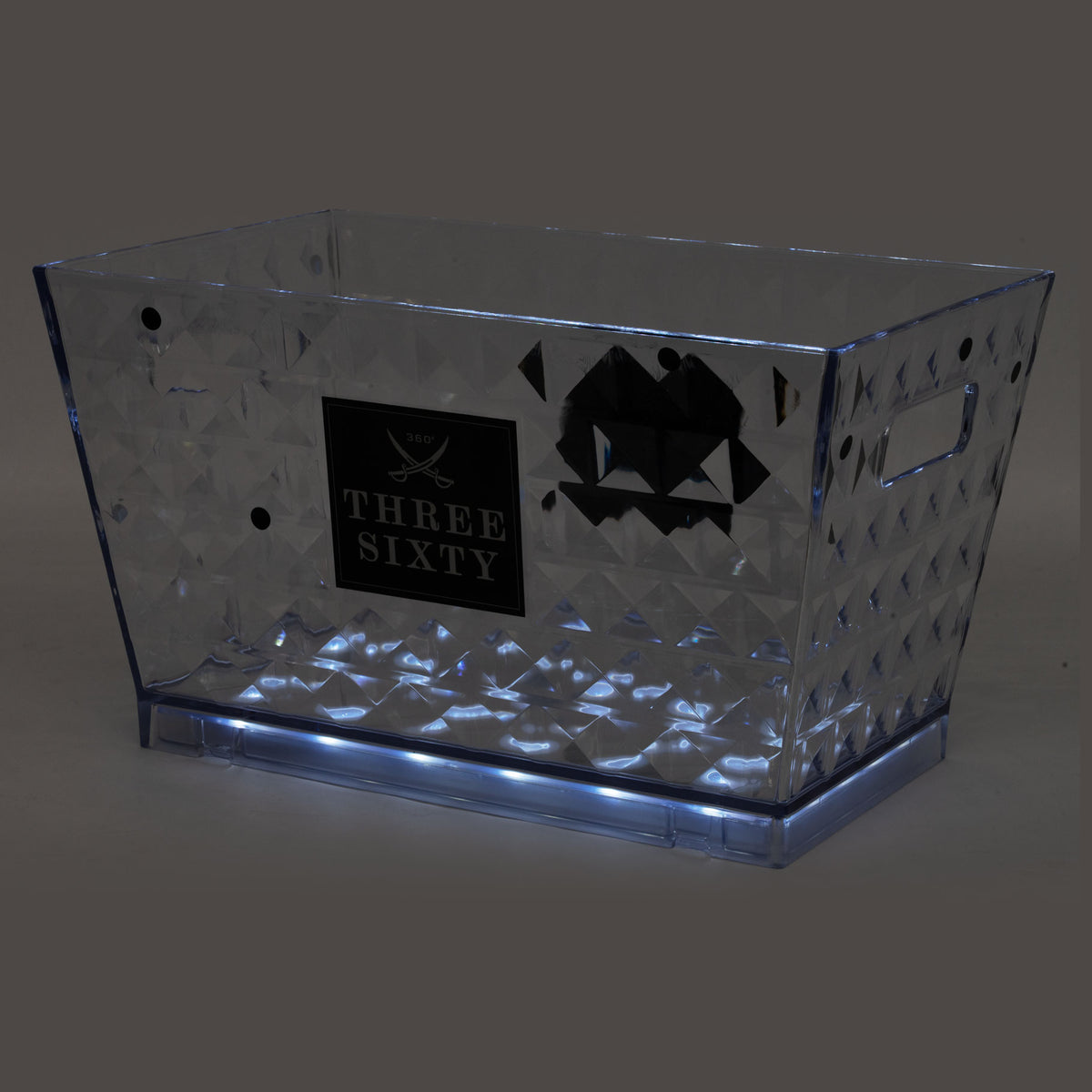 Three Sixty Kühler Magnum LED Flaschenkühler Eiswürfelbehälter Maxi 3l Gastro – Ansicht 8
