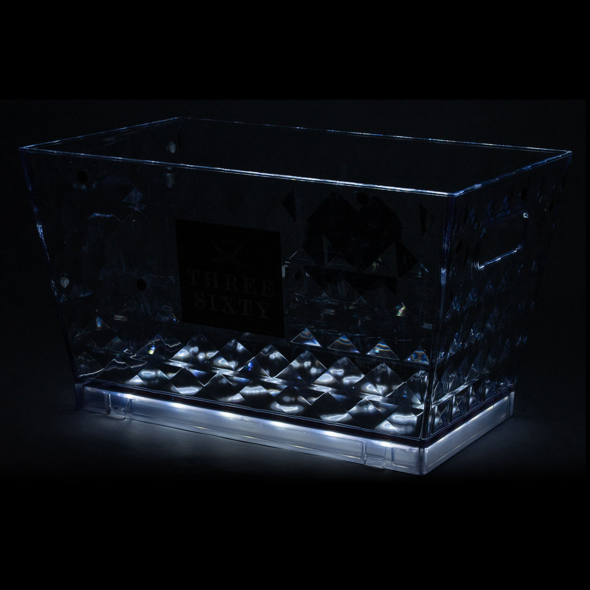 Three Sixty Kühler Magnum LED Flaschenkühler Eiswürfelbehälter Maxi 3l Gastro – Ansicht 9