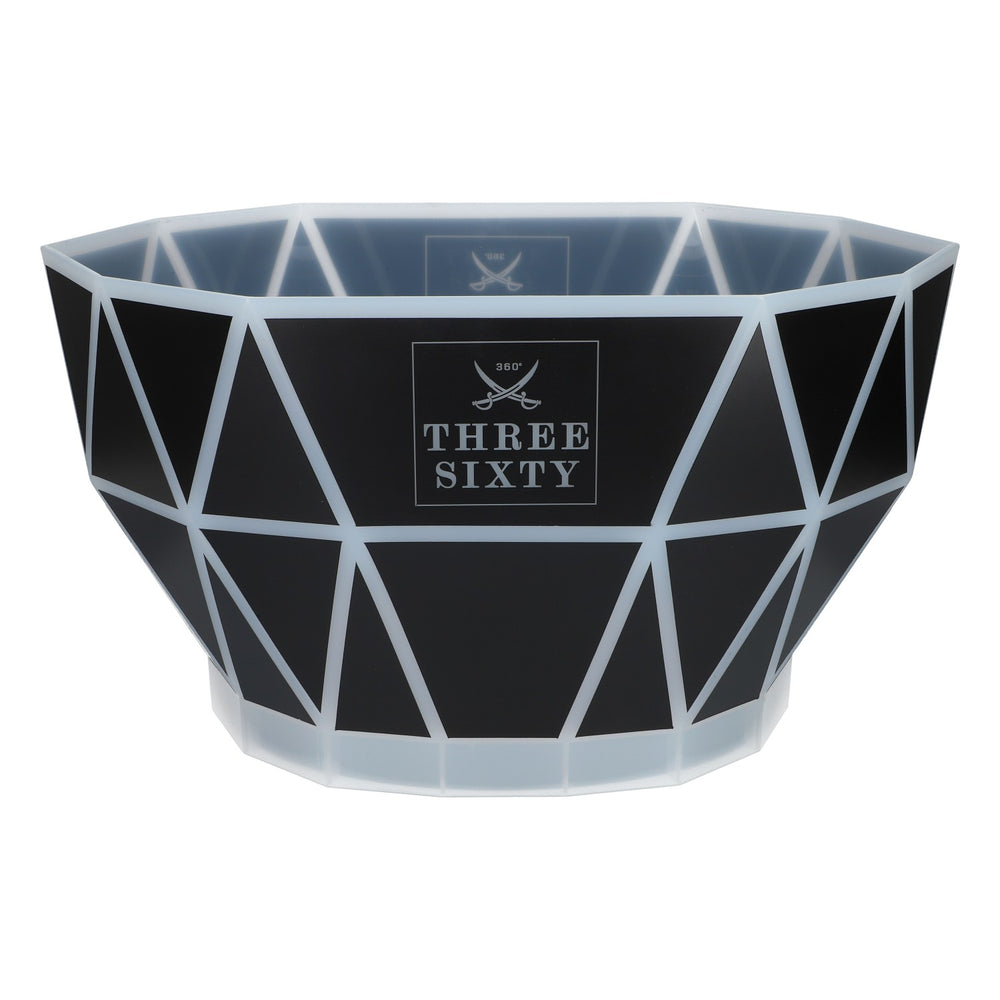 Three Sixty Vodka LED Kühler Eiswürfelbehälter Flaschenkühler Akkubasis