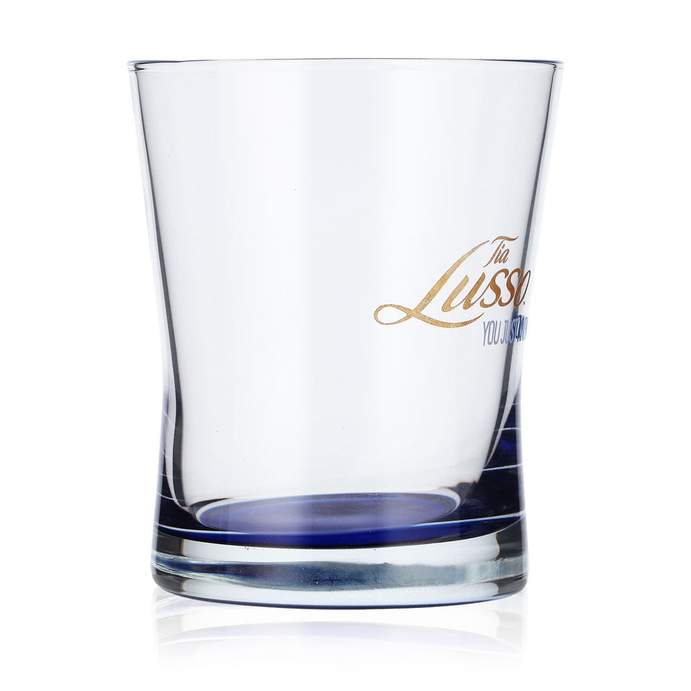 Tia Lusso Likör Glas 0,24l Tumbler Likörglas blauer Boden You Just Know