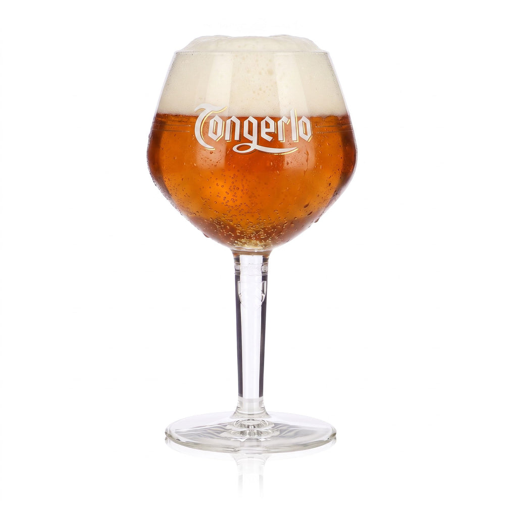 Tongerlo Bier Glas 0,4l Pokal Kelch Relief Ayano