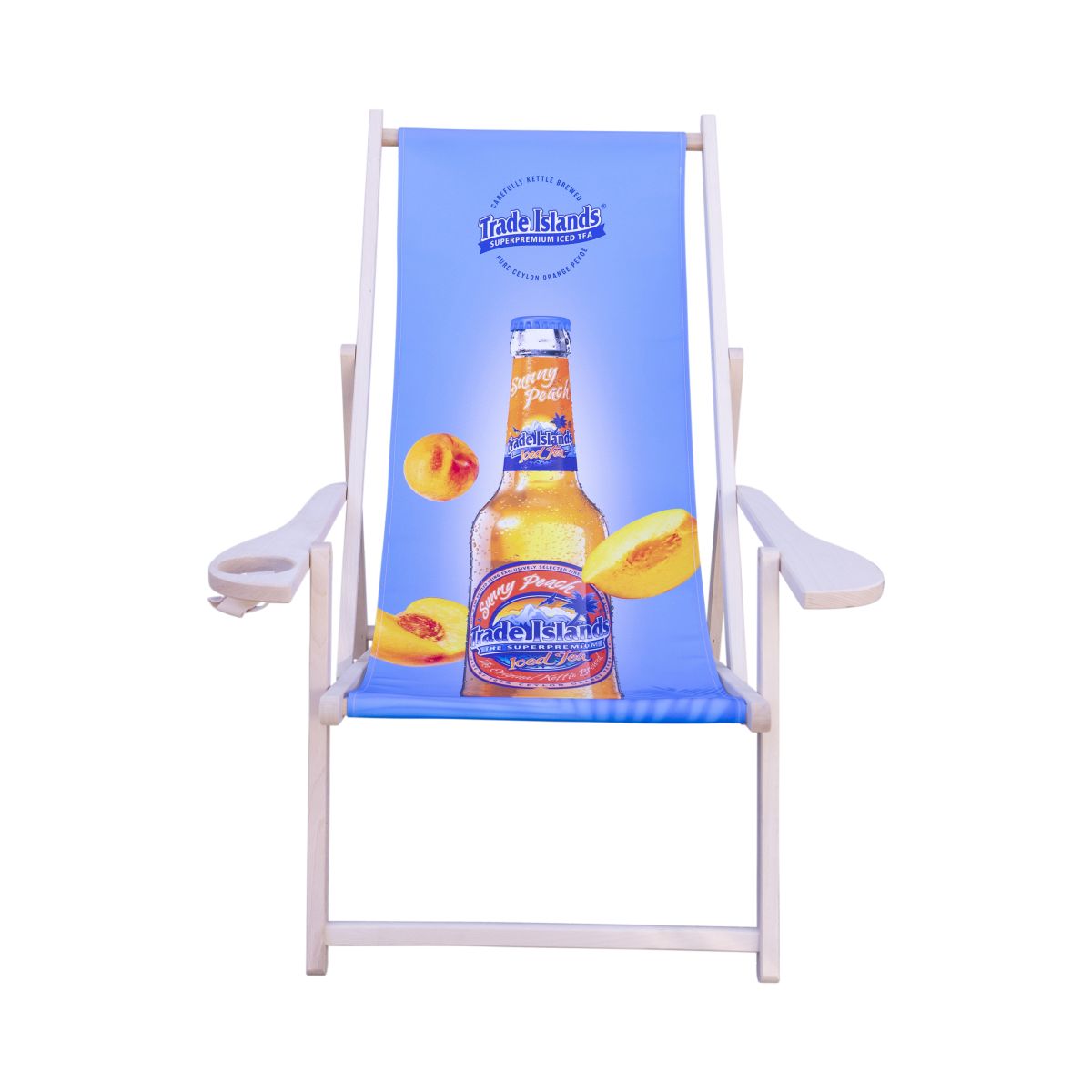 Trade Islands Liegestuhl Klapp Strand Garten Lounge Beach Camping Liege Möbel – Ansicht 2