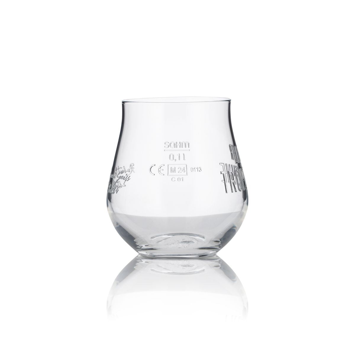 6x Tropezienne Tumbler Glas 0,1l Konturglas Premium Cremelikör St. Tropez Gläser Set – Ansicht 3
