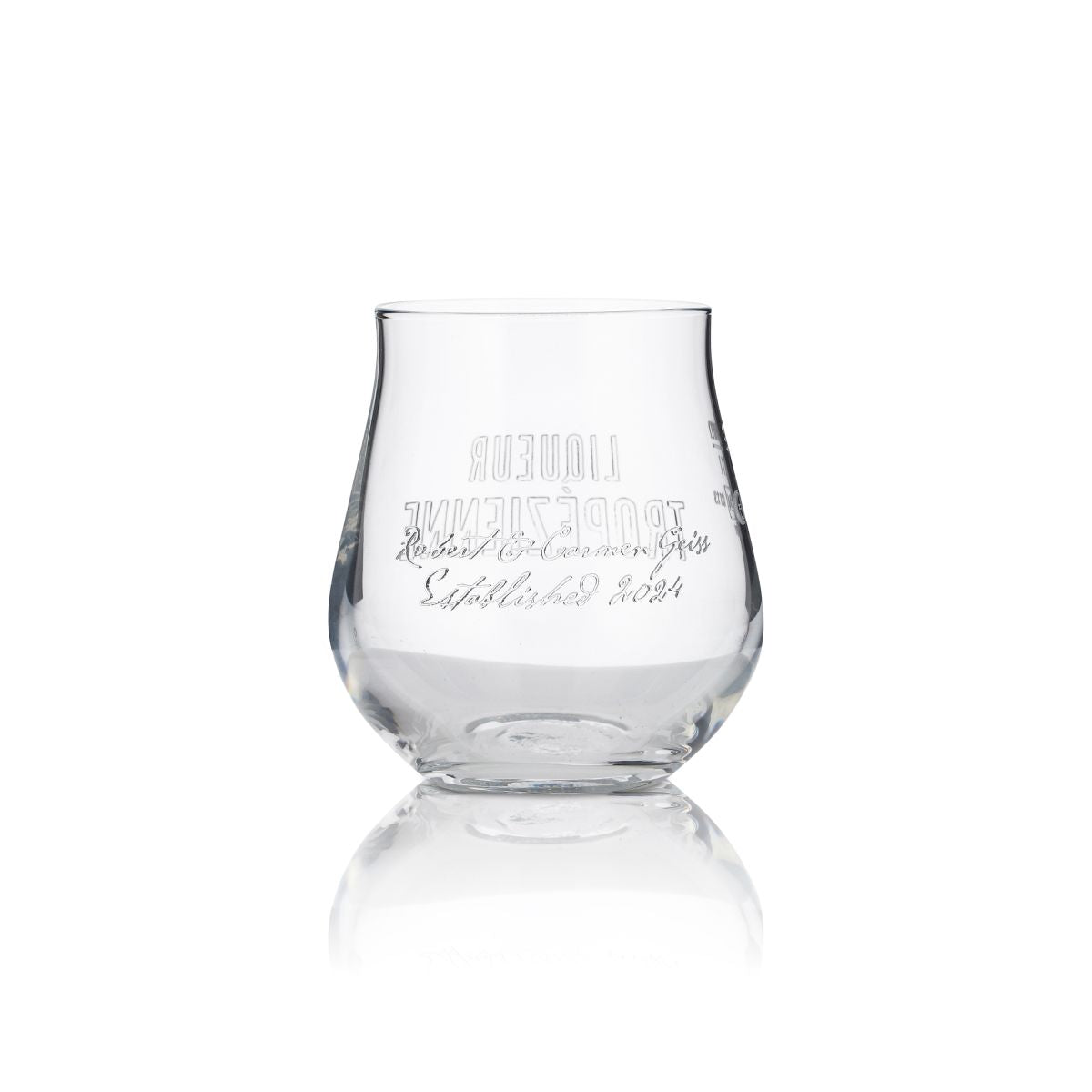 6x Tropezienne Tumbler Glas 0,1l Konturglas Premium Cremelikör St. Tropez Gläser Set – Ansicht 4