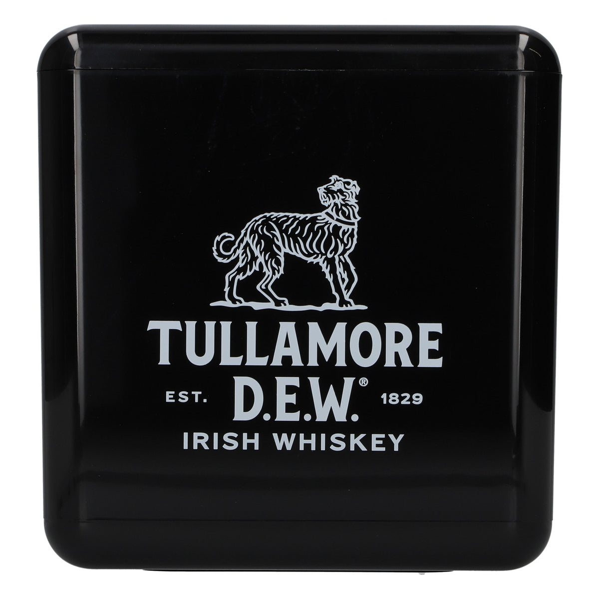 Tullamore Dew Whiskey Eiskühler Flaschenkühler Irish Whiskey EST.1829 schwarz ne – Ansicht 2