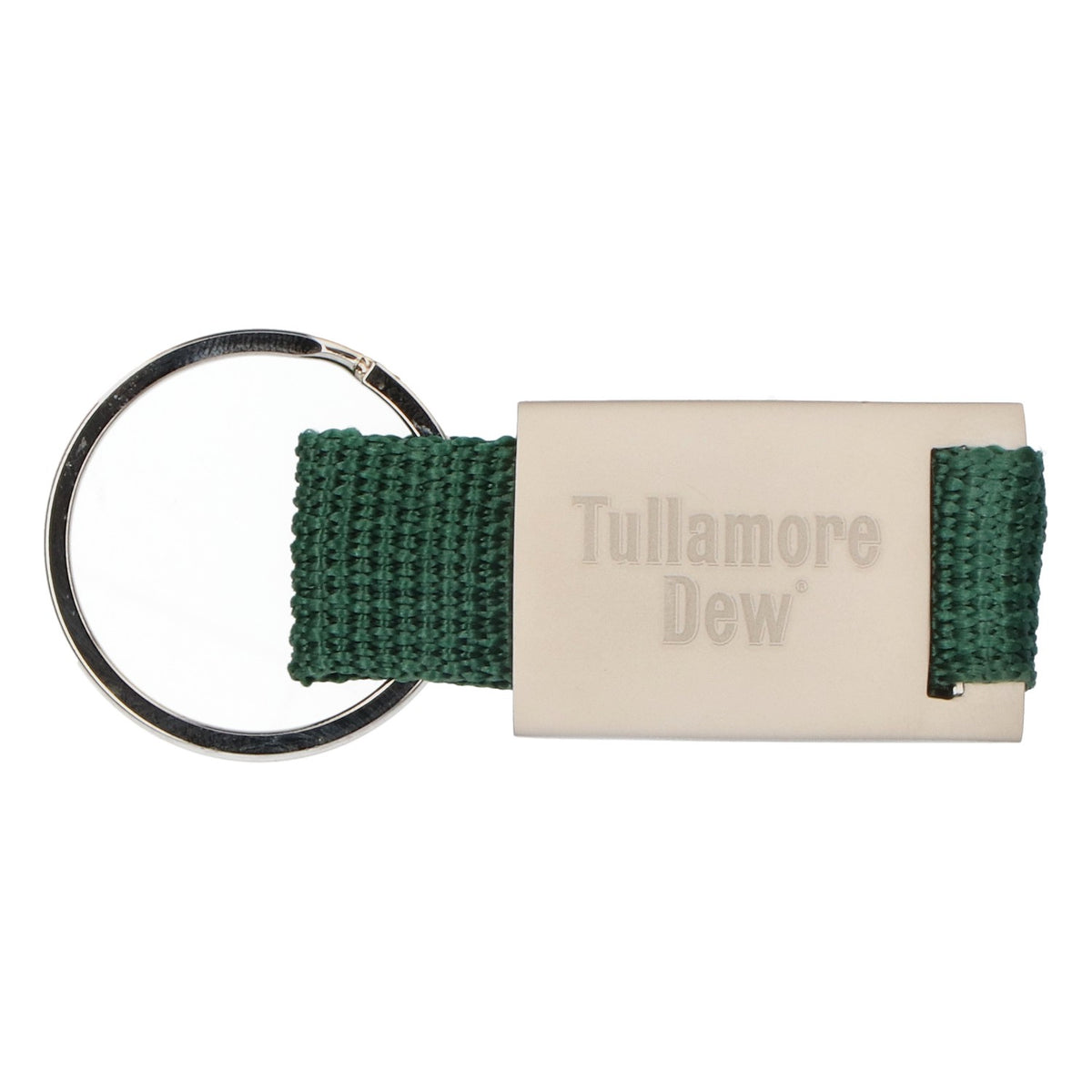 Tullamore Dew Whisky Edelstahl Schlüsselanhänger Anhänger grün