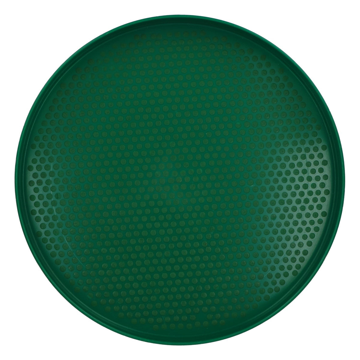 Underberg Likör Retro Tablett Serviertablett Rundtablett grün hohe Kante B-WARE – Ansicht 2